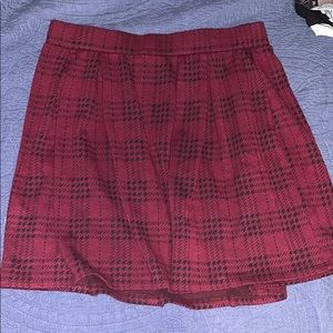 Plaid Skirt